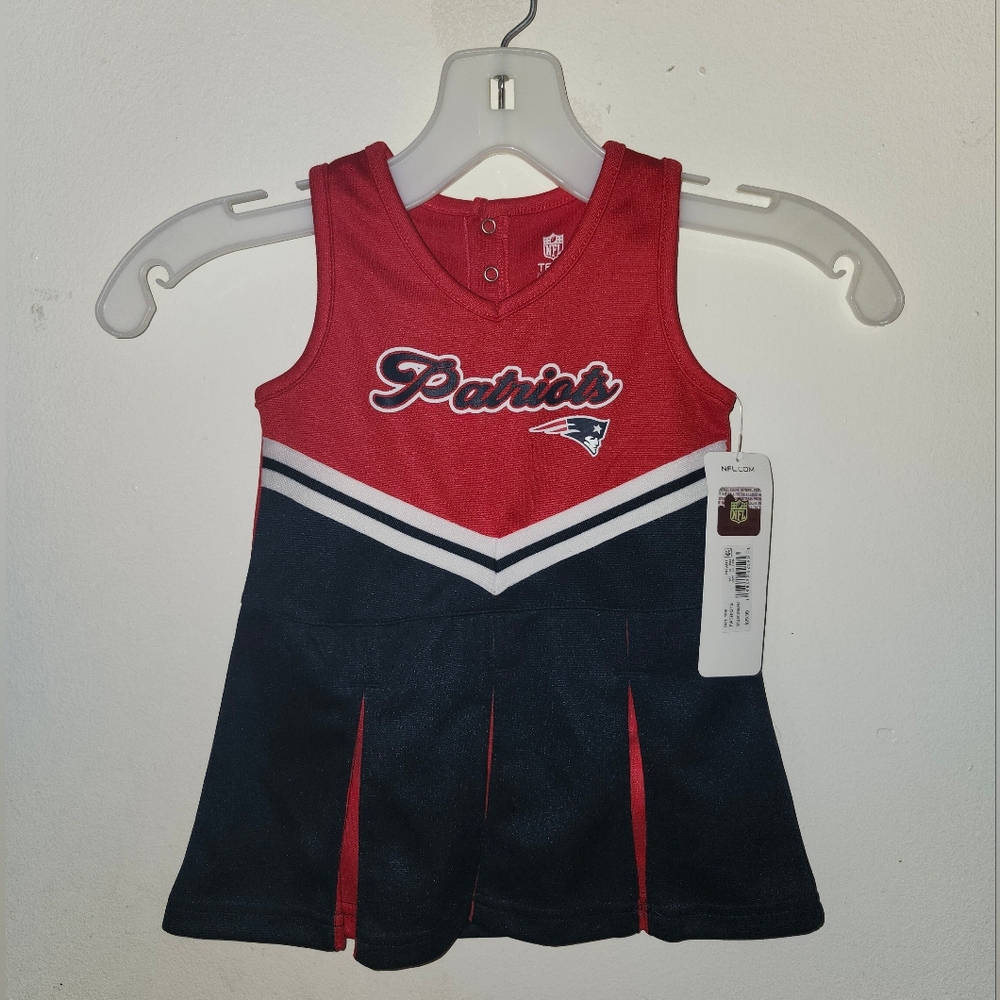 New England Patriots red and blue Cheerleader Dress